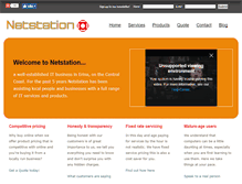 Tablet Screenshot of netstation.net.au